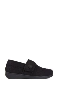 Vionic Jackie Black Slippers