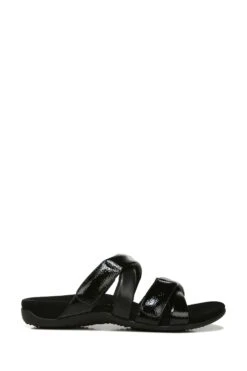 Vionic Hadlie Black Slider Sandals