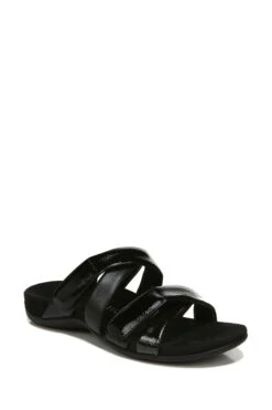 Vionic Hadlie Black Slider Sandals -Vionic C89506s3