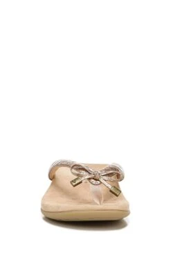 Vionic Gold Bella Thong Sandals 12 Vionic Gold Bella Thong Sandals -Vionic D01712s4