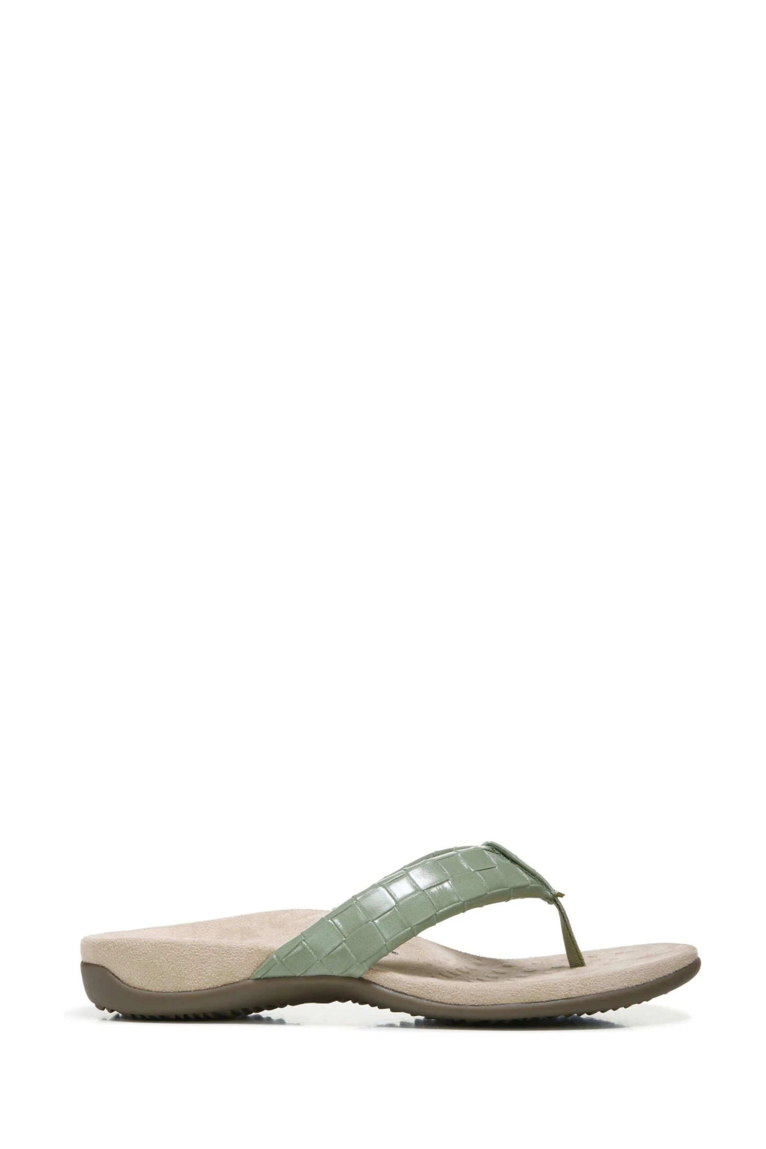Vionic Green Layne Thong Sandals 3 Vionic Green Layne Thong Sandals