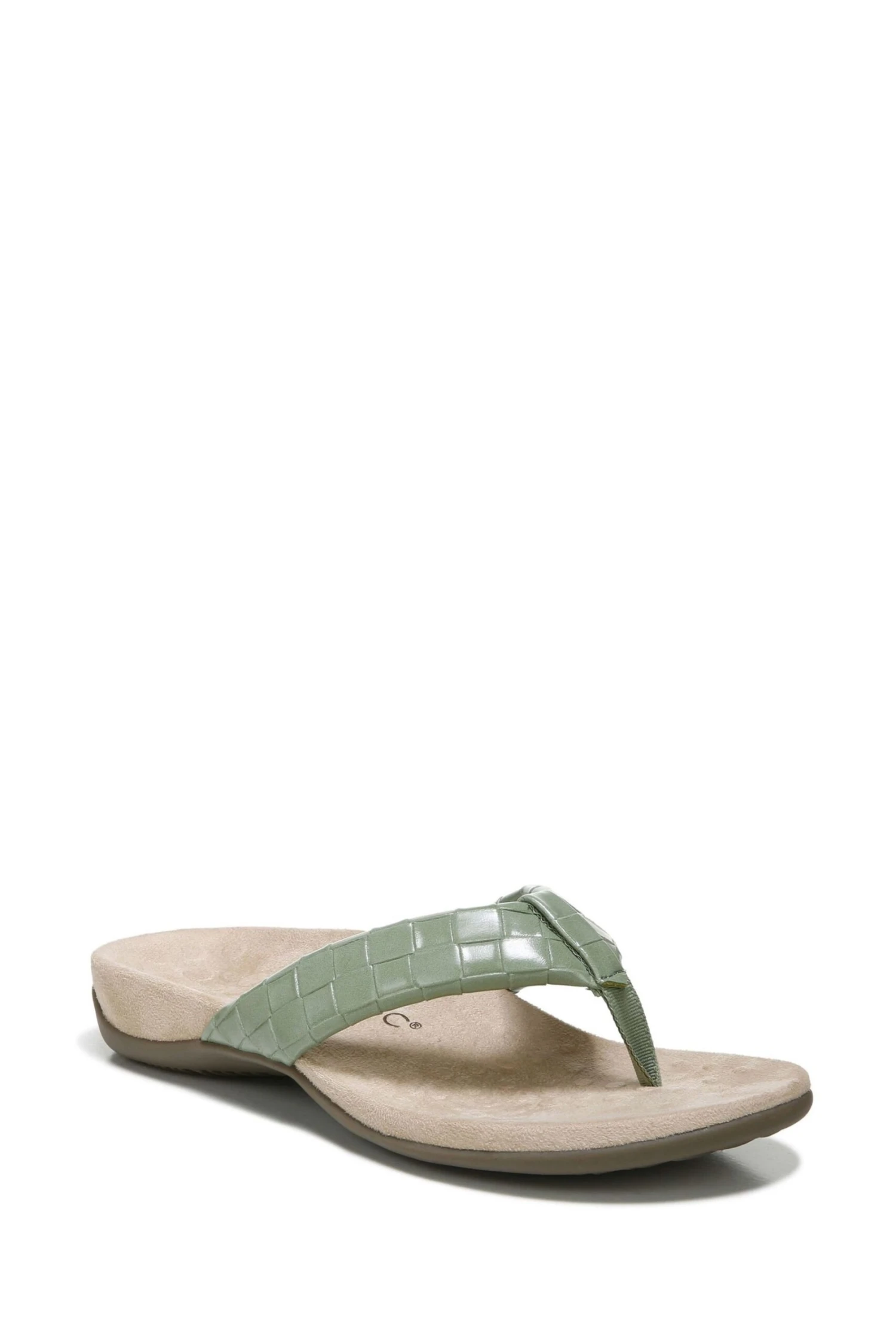 Vionic Green Layne Thong Sandals 4 Vionic Green Layne Thong Sandals - Image 2