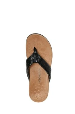 Vionic Layne Black Thong Sandals -Vionic D01938s6
