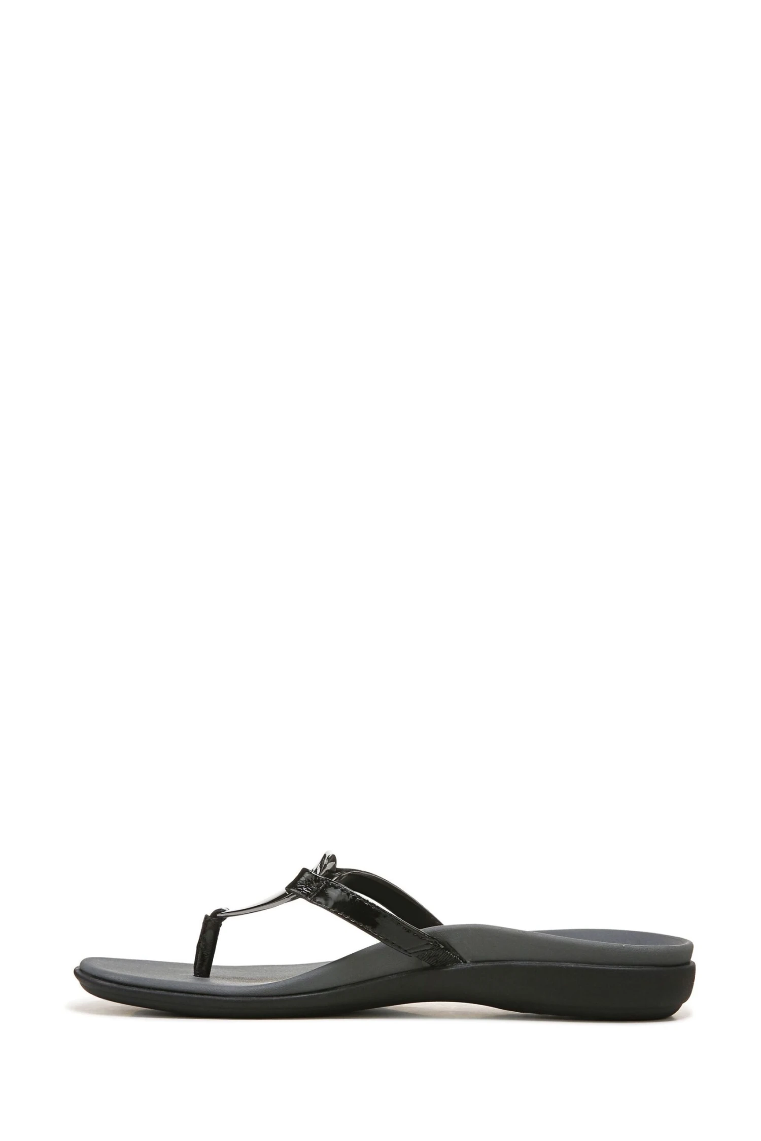 Vionic Raysa Thong Black Sandals 4 Vionic Raysa Thong Black Sandals - Image 2