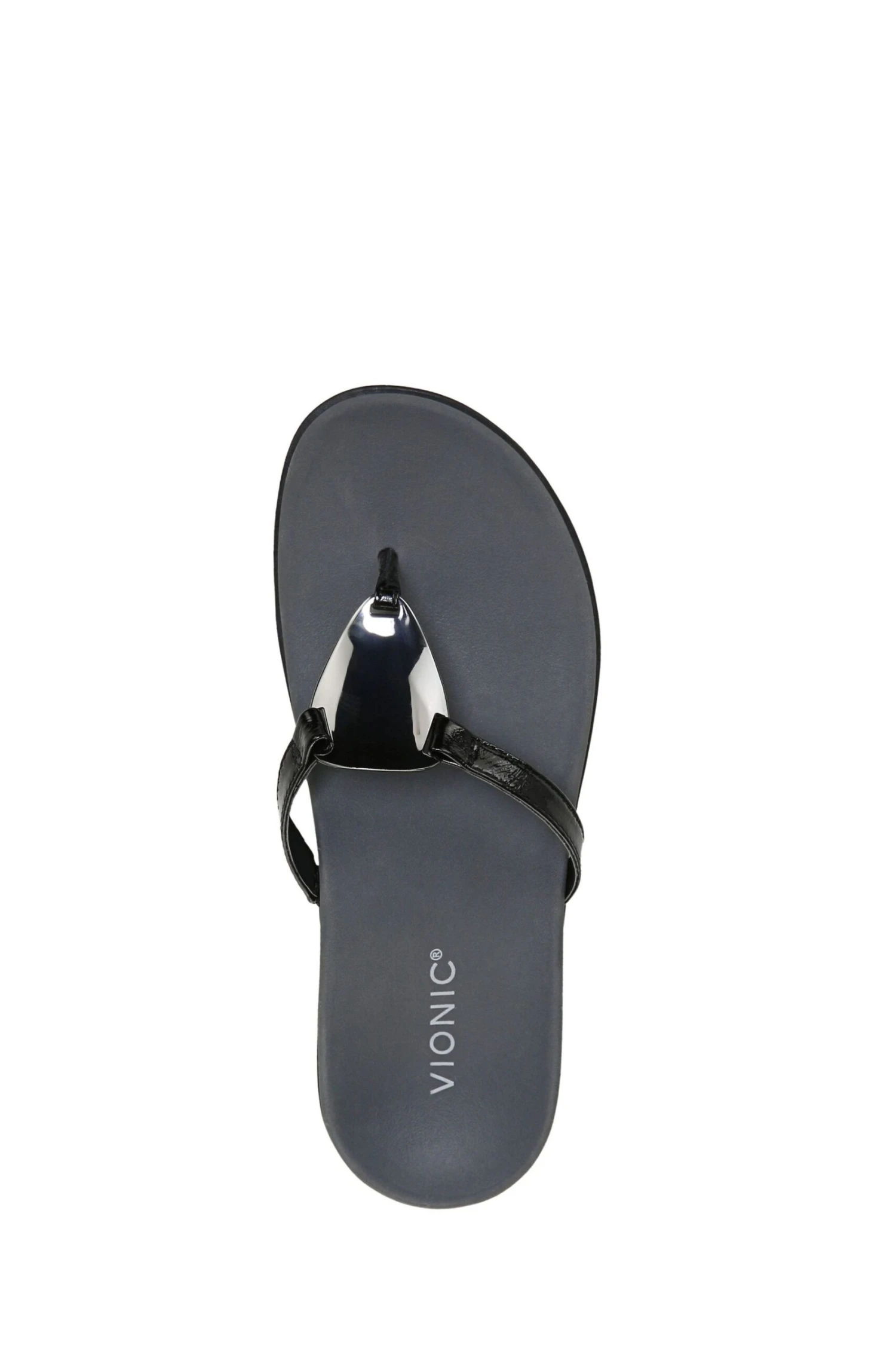 Vionic Raysa Thong Black Sandals 8 Vionic Raysa Thong Black Sandals - Image 6