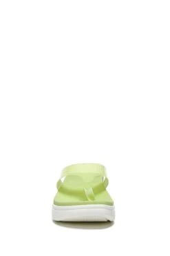 Vionic Green Luminous Thong Wedge Sandals -Vionic D01944s4