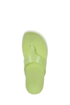 Vionic Green Luminous Thong Wedge Sandals -Vionic D01944s6