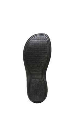 Vionic Luminous Thong Black Wedge Sandals -Vionic D01945s7