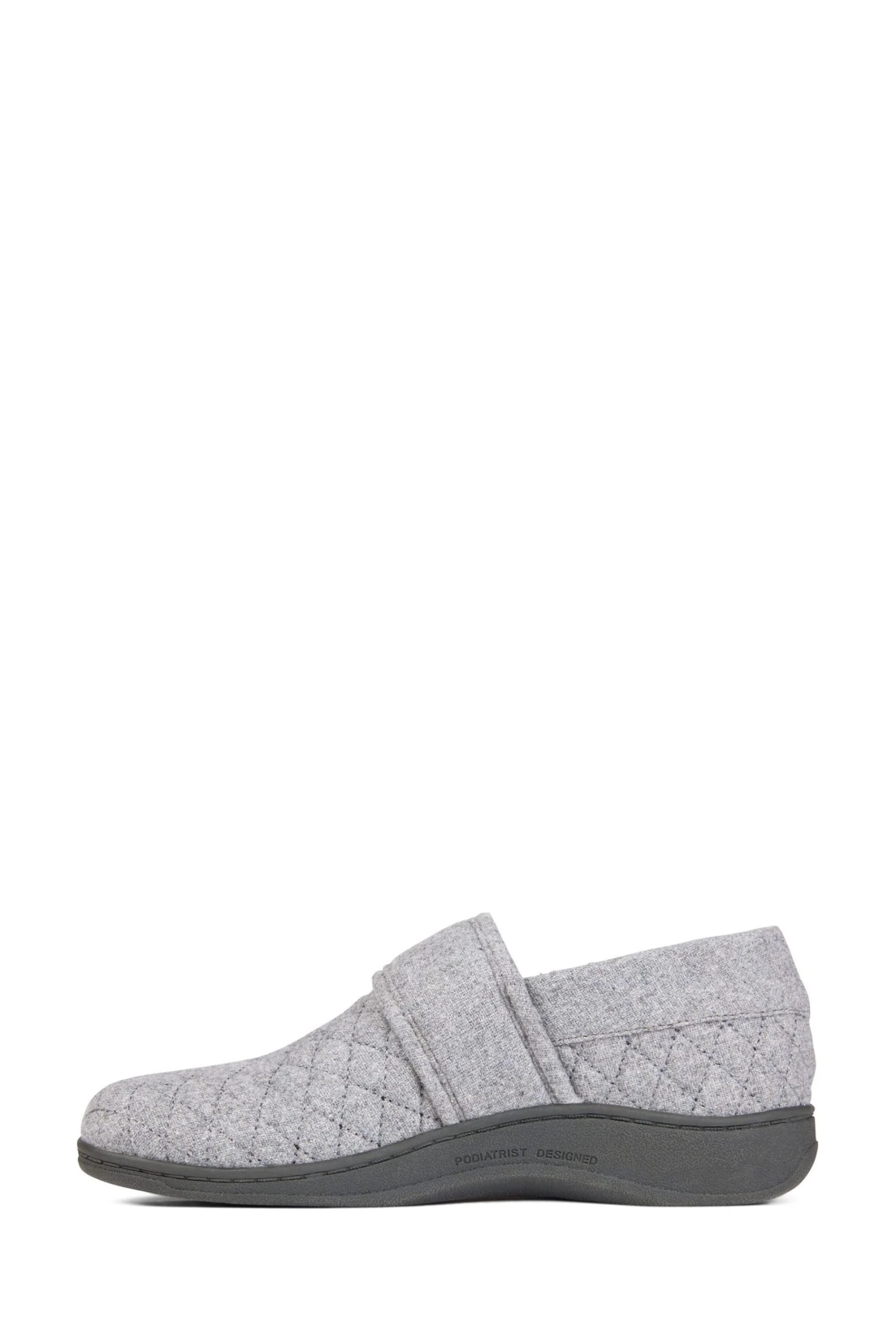 Vionic Grey Jackie Slippers 4 Vionic Grey Jackie Slippers - Image 2