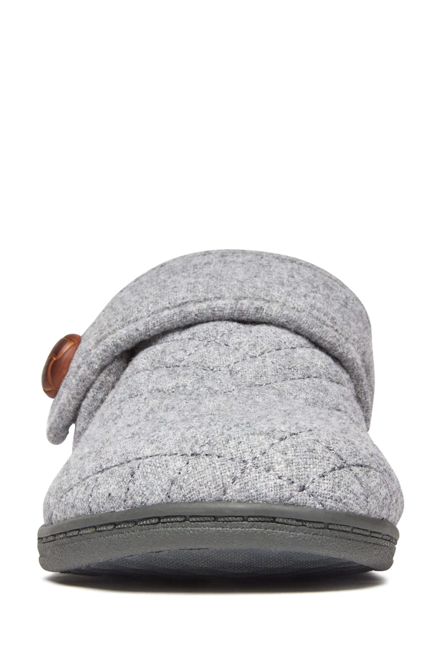 Vionic Grey Jackie Slippers 6 Vionic Grey Jackie Slippers - Image 4