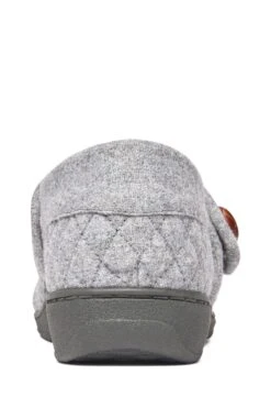 Vionic Grey Jackie Slippers 12 Vionic Grey Jackie Slippers -Vionic D01961s5