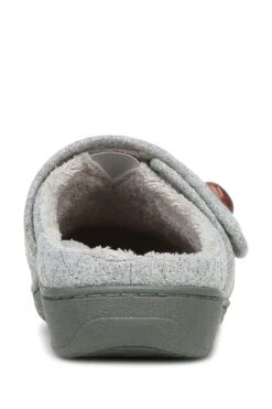 Vionic Grey Carlin Mule Slippers -Vionic D01963s5
