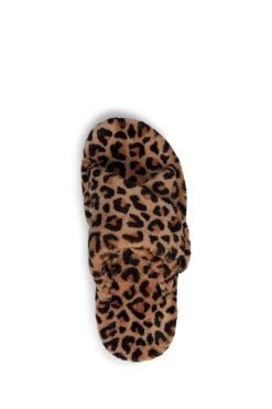 Vionic Soft Natural Leopard Relax Slider Slippers 10 Vionic Soft Natural Leopard Relax Slider Slippers -Vionic D01964s4