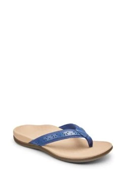 Vionic Indigo Blue Casandra Thong Toe Post Sandals -Vionic D01967s3