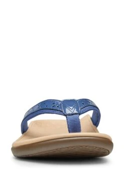 Vionic Indigo Blue Casandra Thong Toe Post Sandals -Vionic D01967s4
