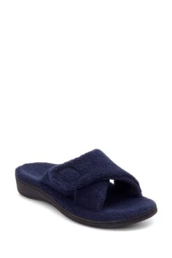 Vionic Blue Relax Slider Slippers 10 Vionic Blue Relax Slider Slippers -Vionic D01969s3