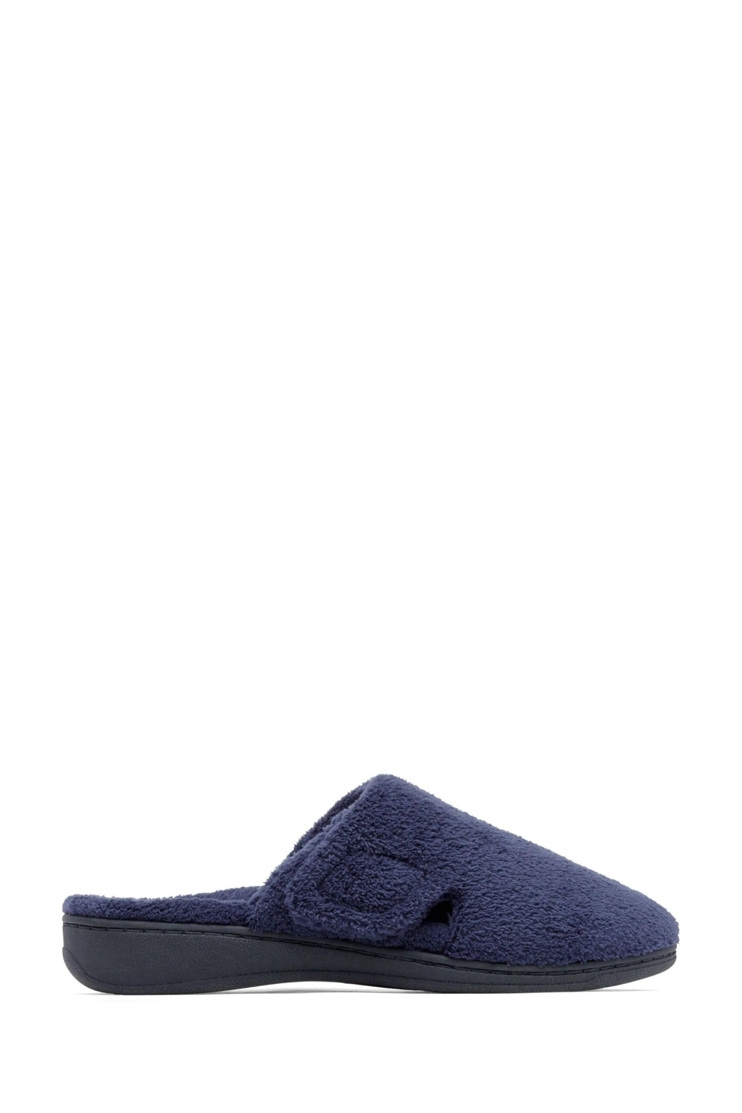 Vionic Blue Gemma Mule Soft Slippers 3 Vionic Blue Gemma Mule Soft Slippers