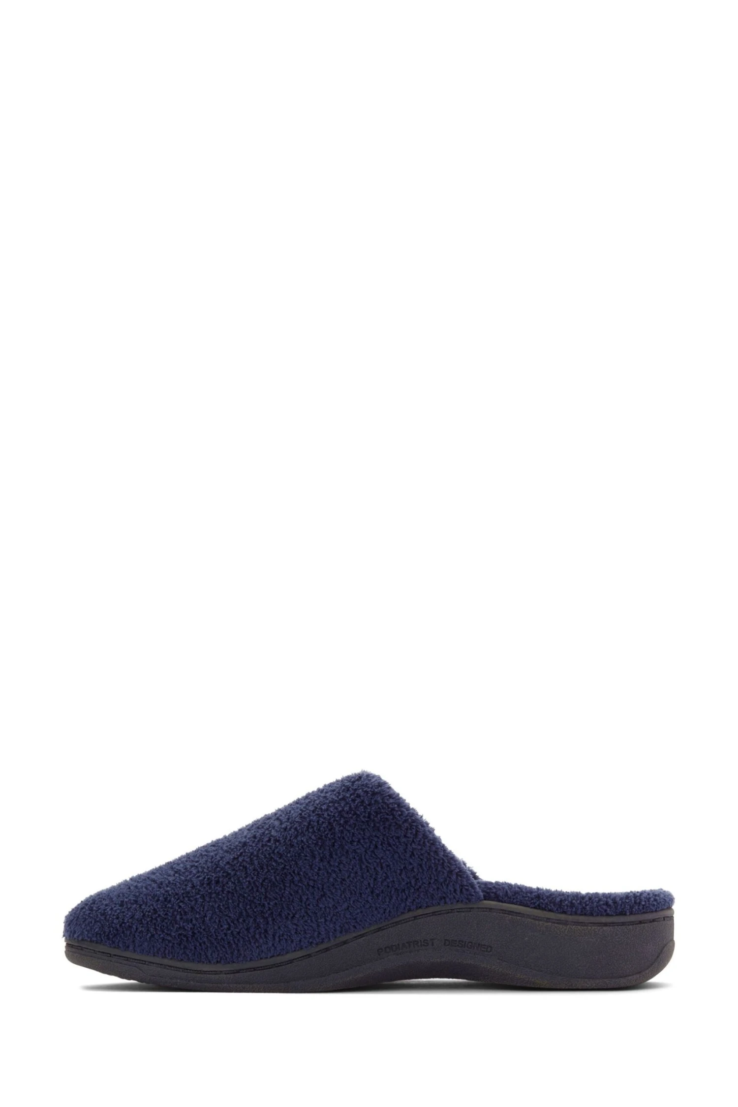 Vionic Blue Gemma Mule Soft Slippers 4 Vionic Blue Gemma Mule Soft Slippers - Image 2