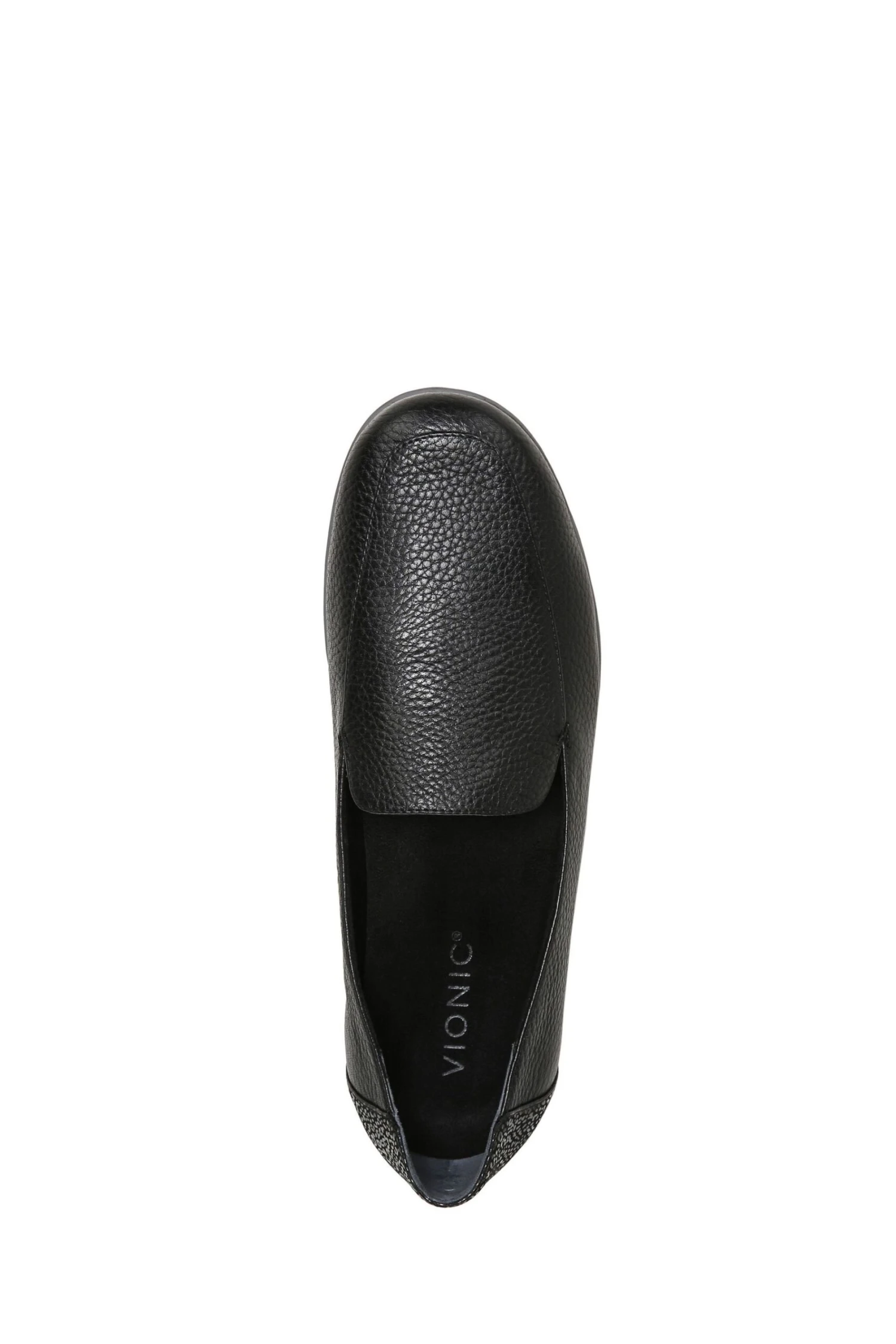 Vionic Elora Slip Ons Black Leather Shoes 8 Vionic Elora Slip Ons Black Leather Shoes - Image 6