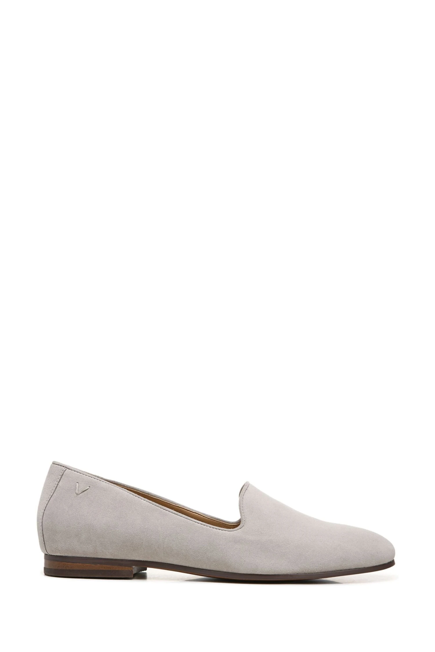 Vionic Dark Grey Willa Taupe Suede Slip On Shoes 3 Vionic Dark Grey Willa Taupe Suede Slip On Shoes