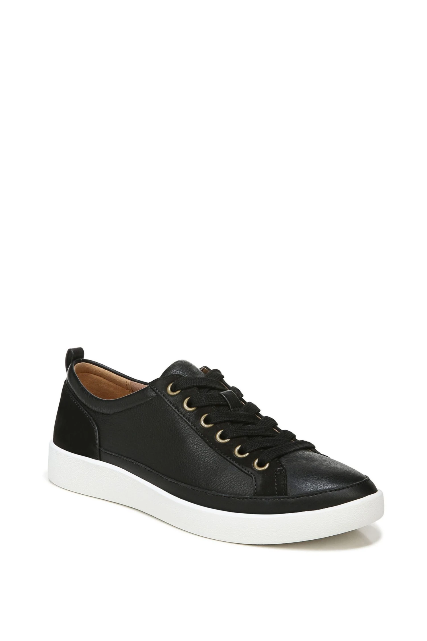 Vionic Winny Nubuck Black Leather Lace Up Trainers 5 Vionic Winny Nubuck Black Leather Lace Up Trainers - Image 3