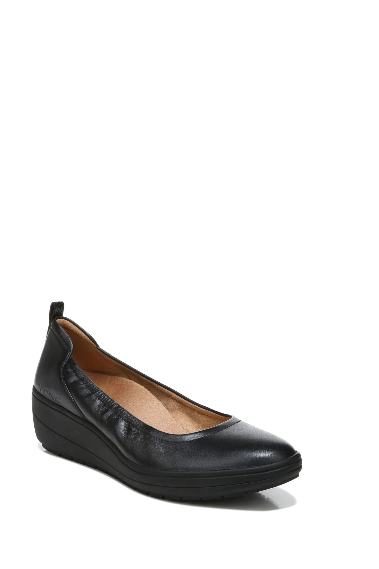 Vionic Jacey Wedge Black Slip On Shoes 5 Vionic Jacey Wedge Black Slip On Shoes - Image 3