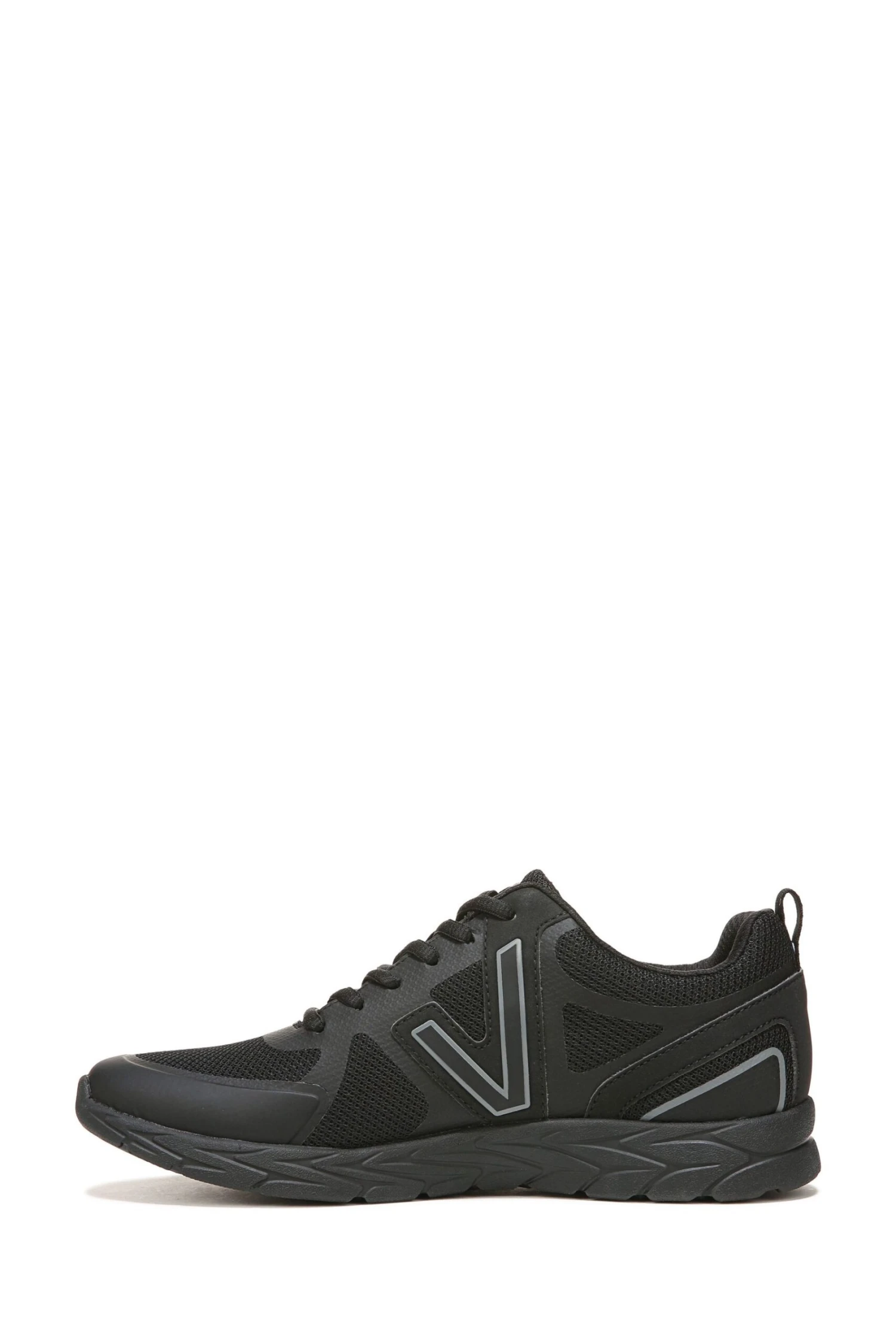Vionic Miles II Lace Up Black Trainers 4 Vionic Miles II Lace Up Black Trainers - Image 2