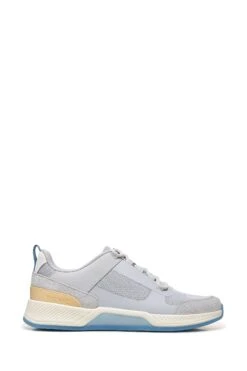 Vionic Light Grey Fearless Lace Up Trainers