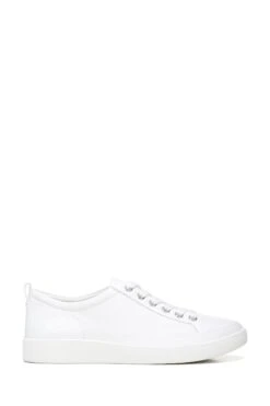 Vionic Winny Lace Up White Trainers
