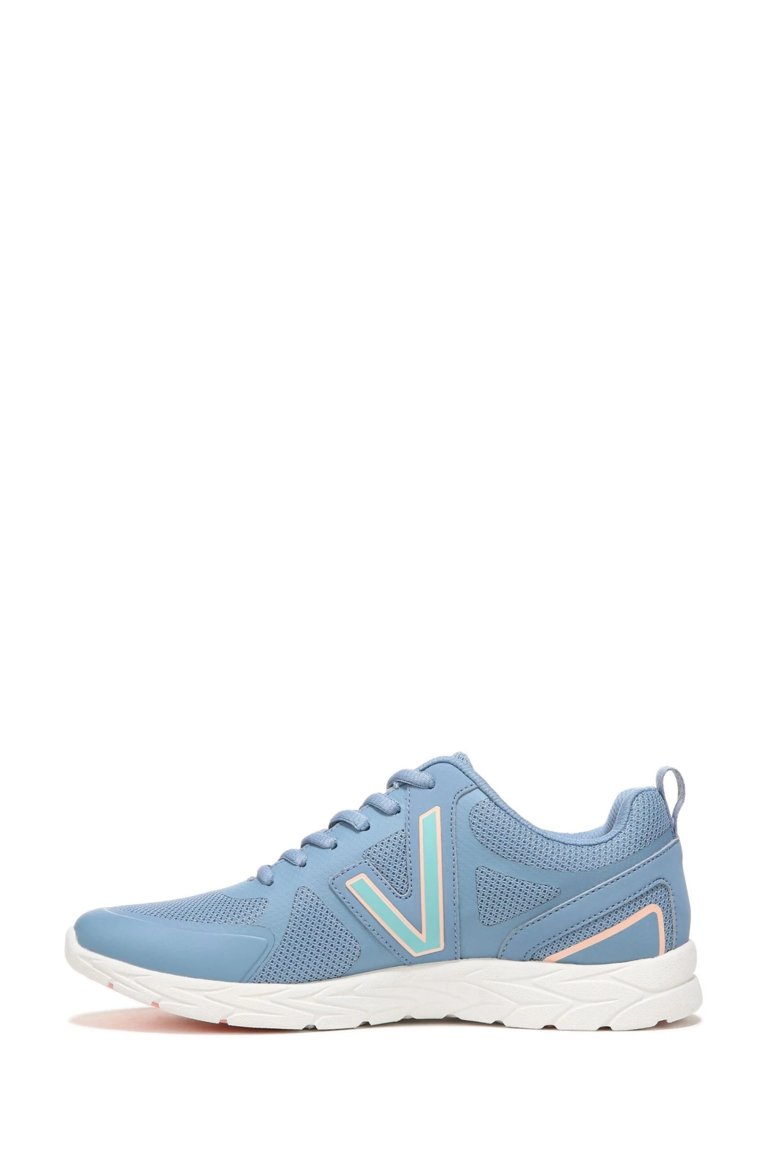Vionic Blue Miles II Lace Up Trainers 4 Vionic Blue Miles II Lace Up Trainers - Image 2