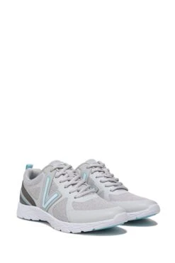 Vionic Grey Miles II Lace Up Trainers -Vionic D50051s4