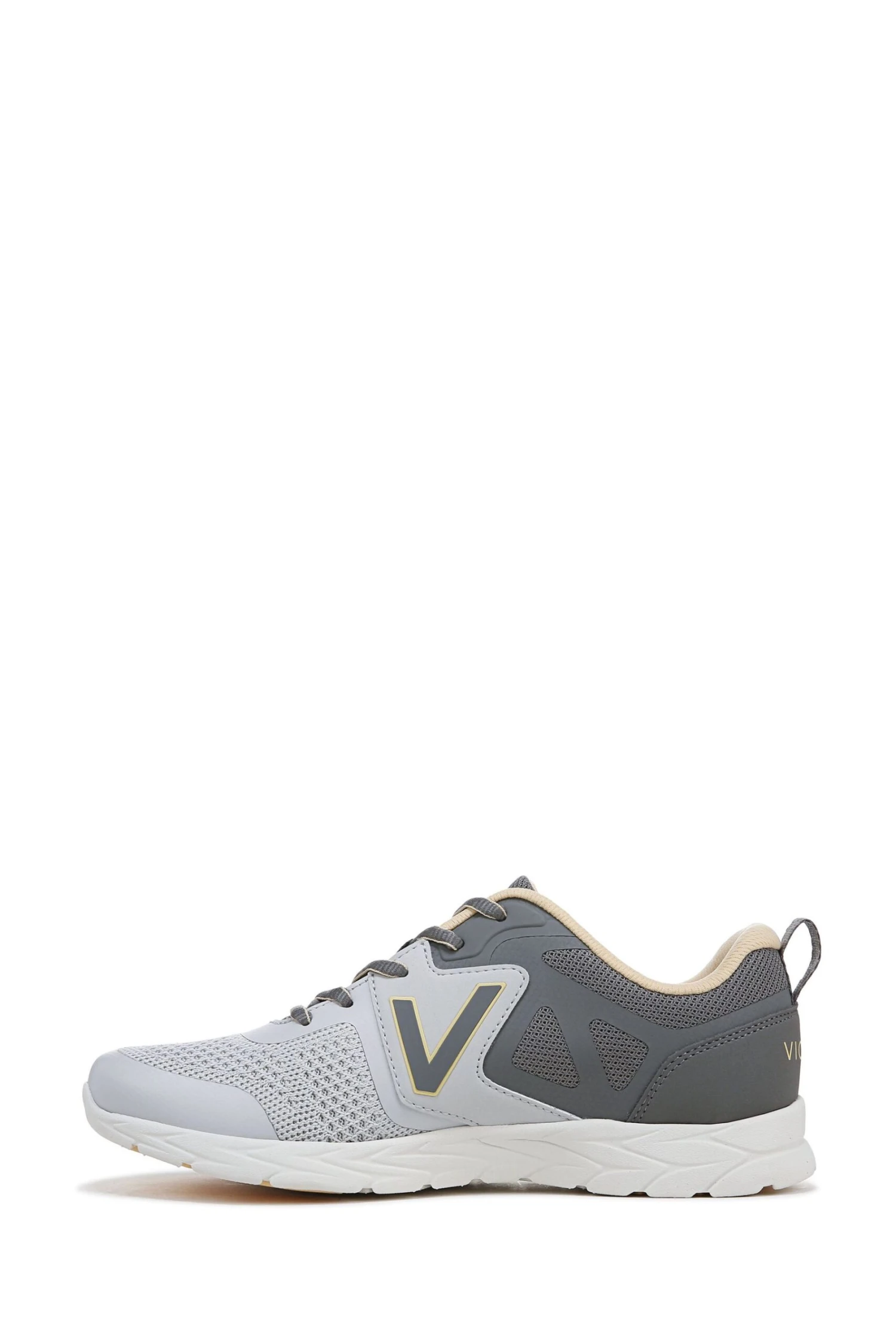 Vionic Grey Energy Lace Up Trainers 4 Vionic Grey Energy Lace Up Trainers - Image 2