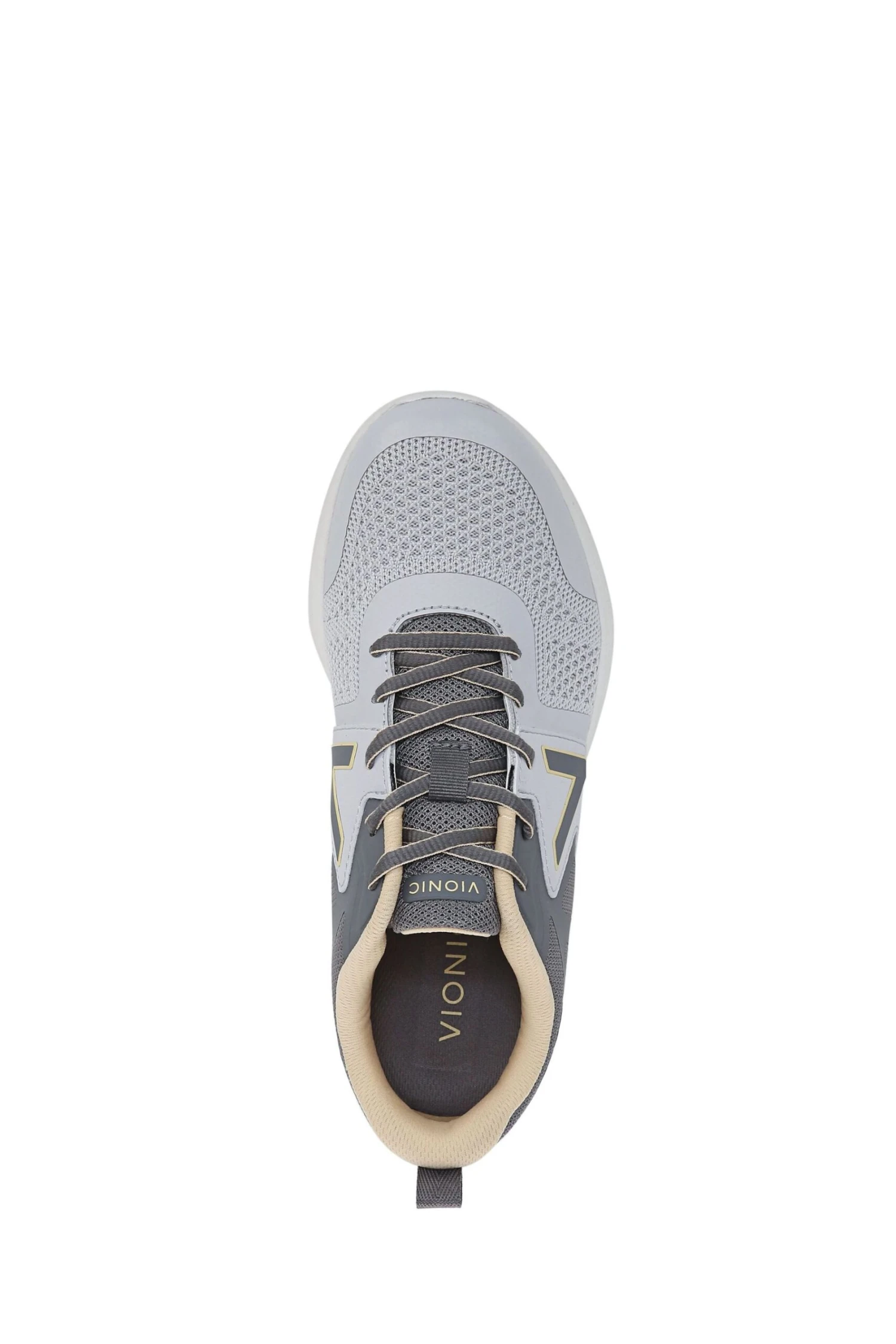 Vionic Grey Energy Lace Up Trainers 7 Vionic Grey Energy Lace Up Trainers - Image 5