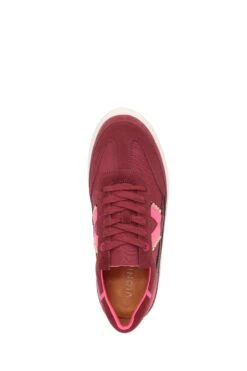 Vionic Red Mylie Shiraz Canvas Lace-Up Trainers -Vionic D50053s6