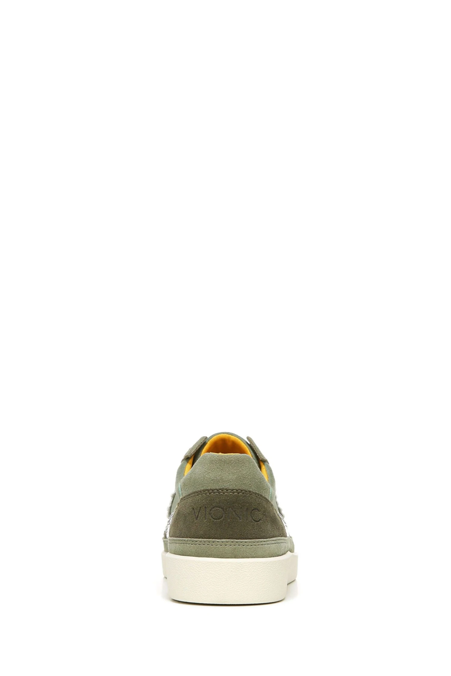 Vionic Army Green Canvas Mylie Lace-Up Trainers 7 Vionic Army Green Canvas Mylie Lace-Up Trainers - Image 5