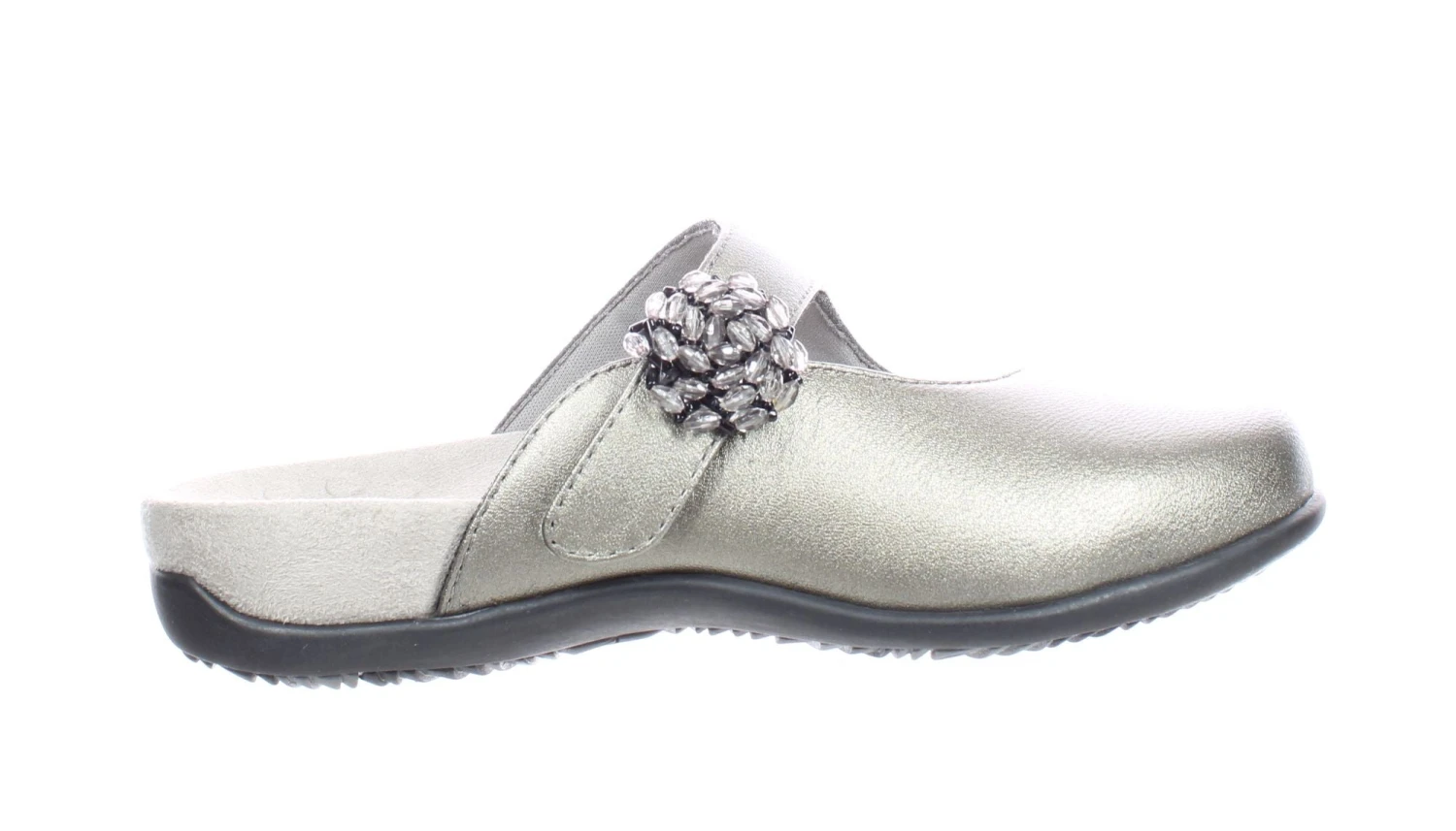 Vionic Grey Womens Mules Sz 5 3 Vionic Grey Womens Mules Sz 5