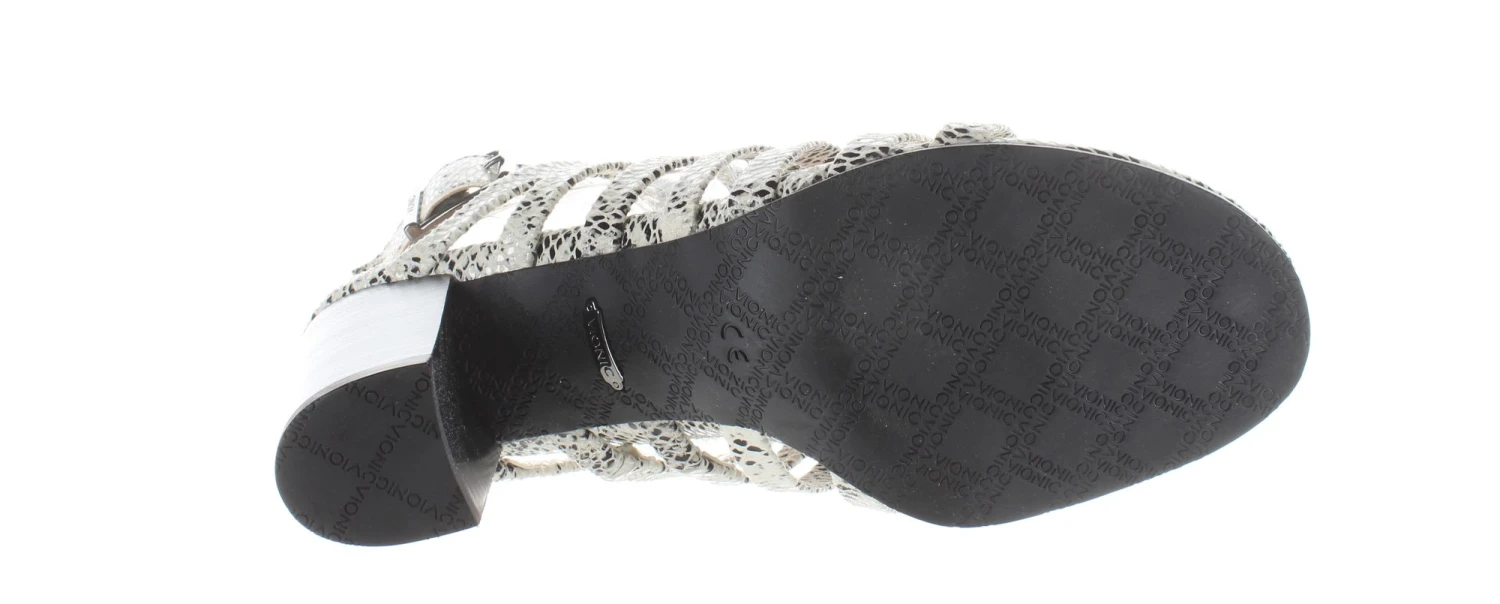 Vionic White Womens Ankle Strap Sz 8 6 Vionic White Womens Ankle Strap Sz 8 - Image 4