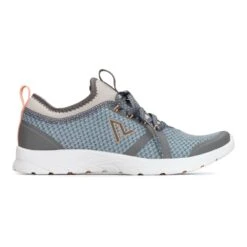 Vionic Women's Alma Active Sneaker Grey Blue 12 Vionic Women's Alma Active Sneaker Grey Blue -Vionic alma gryblu sdr low