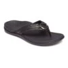 Vionic Women's Aloe Smooth Toe Post Sandal Black
