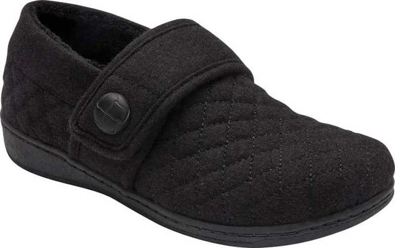 Vionic Women's Jackie Slip On Clog Slipper Black 4 Vionic Women's Jackie Slip On Clog Slipper Black - Image 2