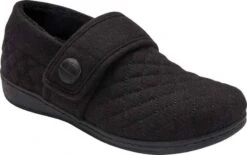 Vionic Women's Jackie Slip On Clog Slipper Black