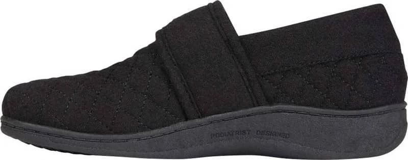 Vionic Women's Jackie Slip On Clog Slipper Black 5 Vionic Women's Jackie Slip On Clog Slipper Black - Image 3