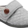 Vionic Women's Carlin Mule Slipper Light Grey -Vionic caler893586 413661 hd1