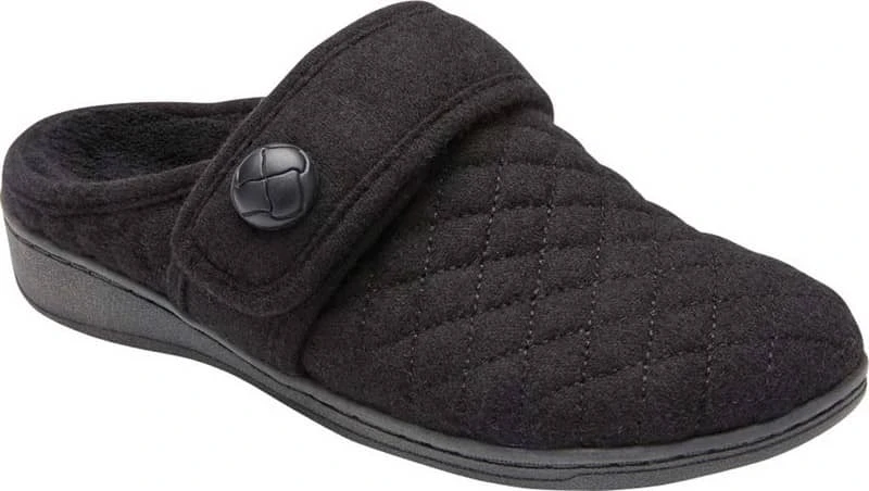 Vionic Women's Carlin Mule Slipper Black 4 Vionic Women's Carlin Mule Slipper Black - Image 2