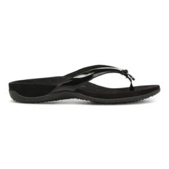 Vionic Women's Bella Toe Post Sandals Black -Vionic gallery 44bellaii black right 2