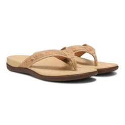 Vionic Women's Tide II Toe Post Sandals Gold Cork 19 Vionic Women's Tide II Toe Post Sandals Gold Cork -Vionic gallery 44tideii goldcork pair1