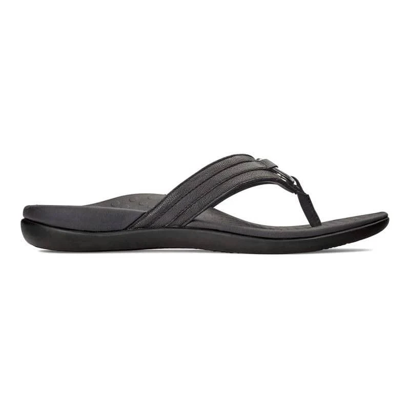 Vionic Women's Aloe Smooth Toe Post Sandal Black 10 Vionic Women's Aloe Smooth Toe Post Sandal Black - Image 8