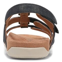 Vionic Women's Amber Sandals Navy -Vionic gallery amber navy rear