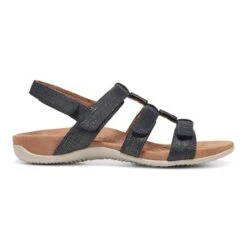 Vionic Women's Amber Sandals Navy -Vionic gallery amber navy right