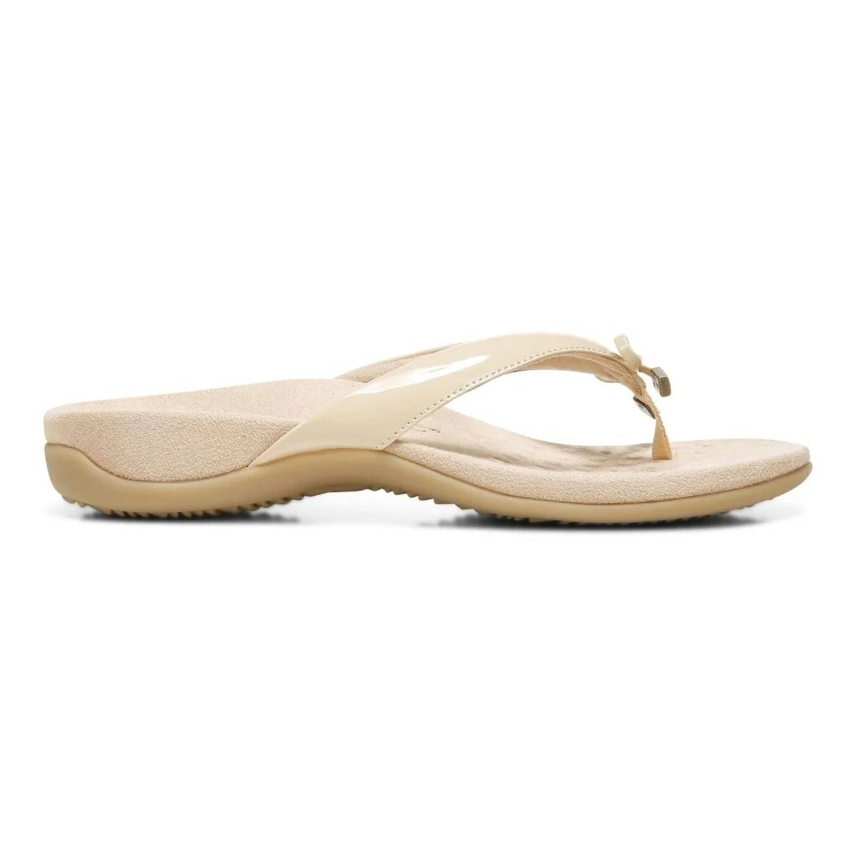 Vionic Women's Bella Toe Post Sandal Semolina 12 Vionic Women's Bella Toe Post Sandal Semolina - Image 10